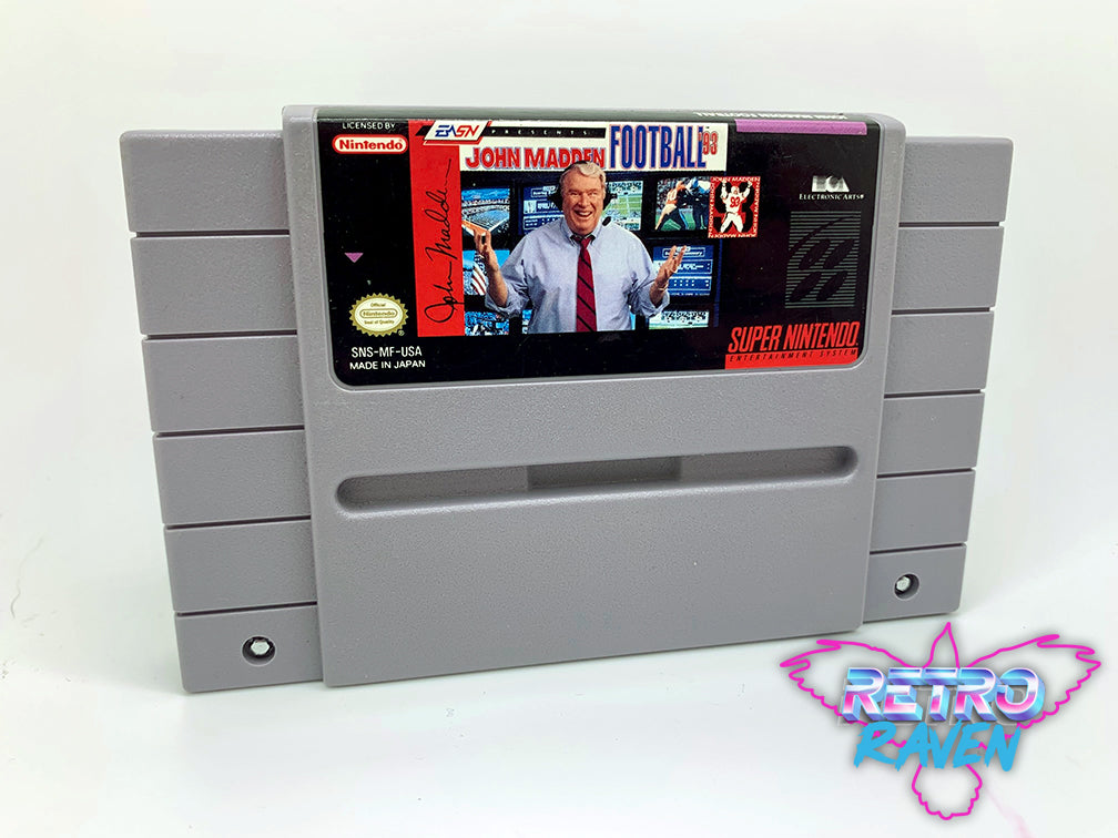 John Madden Football - Super Nintendo - Complete – Retro Raven Games