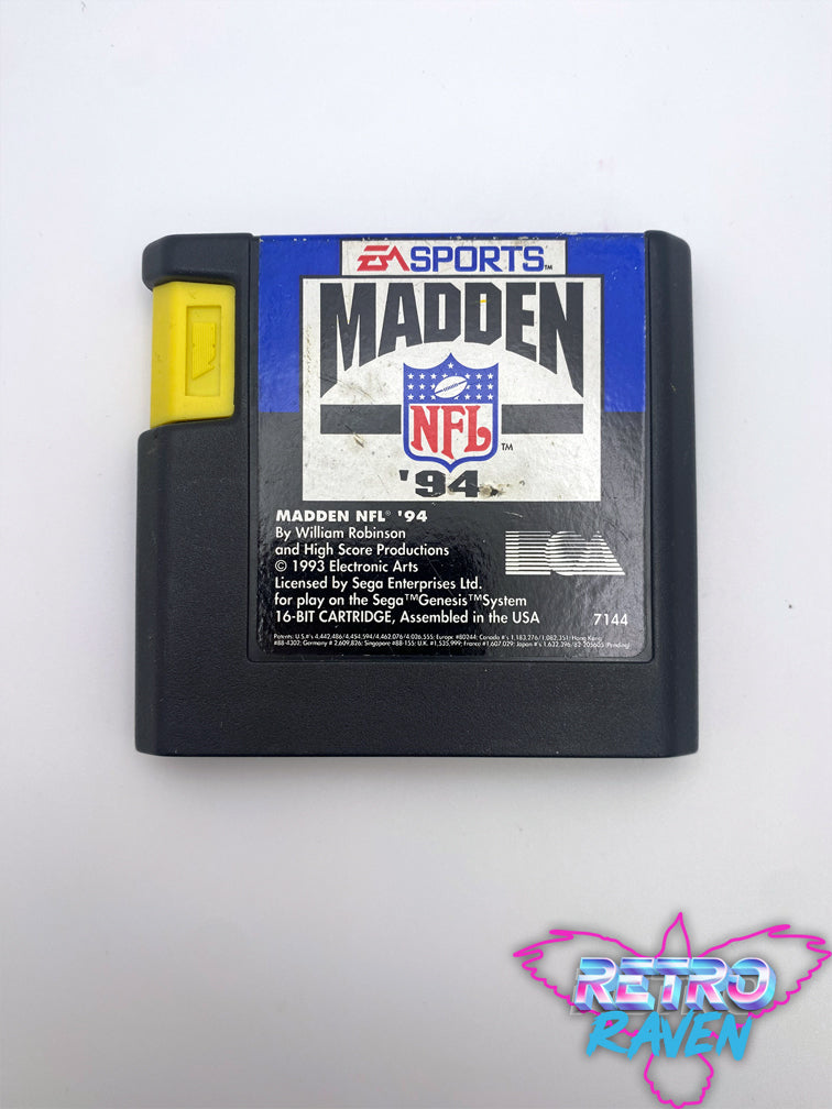 Madden NFL '94 - Sega Genesis – Retro Raven Games