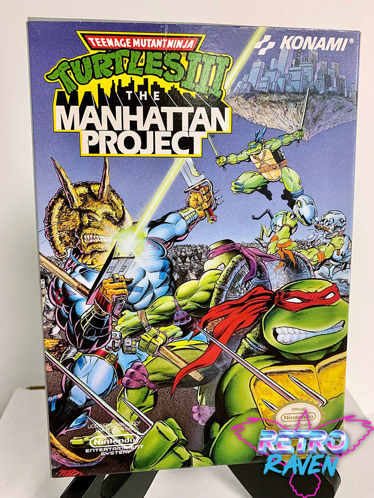 Teenage Mutant Ninja Turtles III: The Manhattan Project - Nintendo NES -  Complete