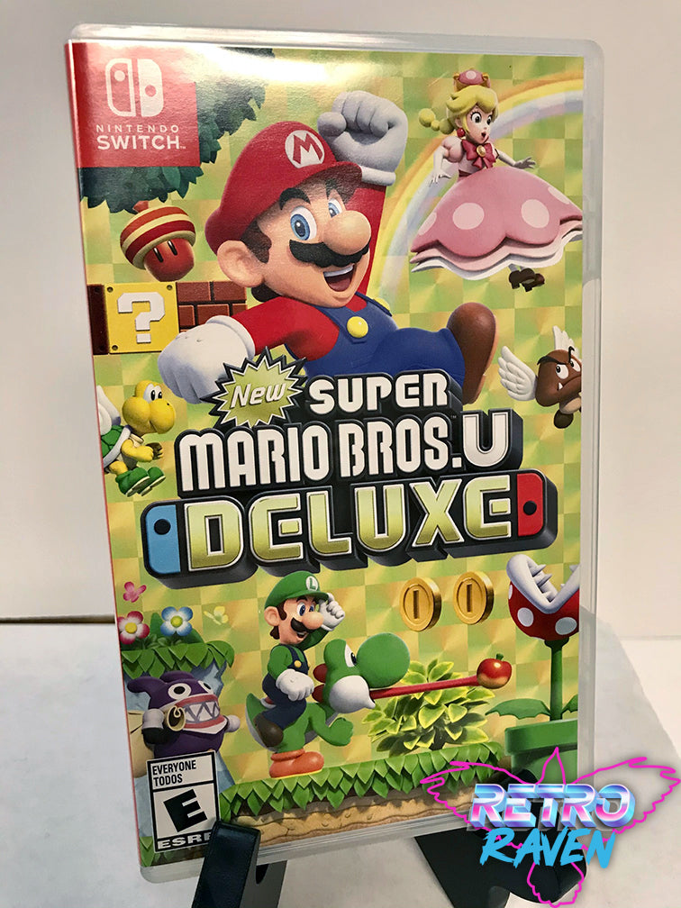 Mario Nintendo – New - Games Bros. Switch U Super Retro Deluxe Raven