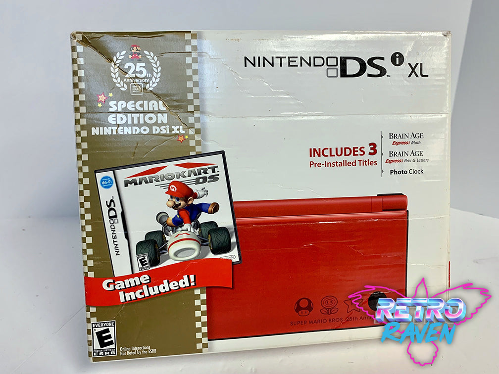 Nintendo Dsi XL Mario Limited Edition. Met 500 Games. 