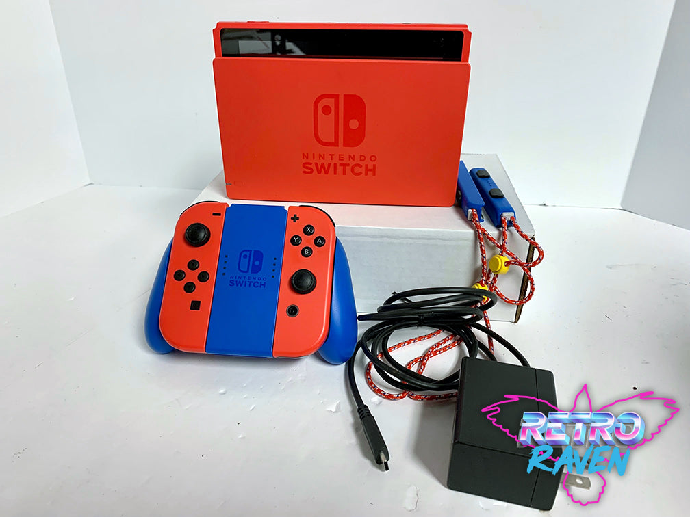 Nintendo Console Switch Edition Mario Rouge/Bleu