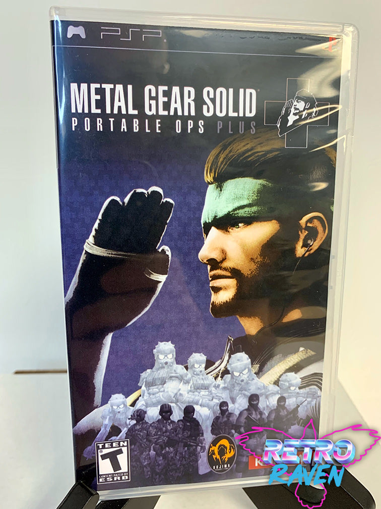 psp metal gear solid portable ops plus Metal Gear Solid: Portable Ops Plus