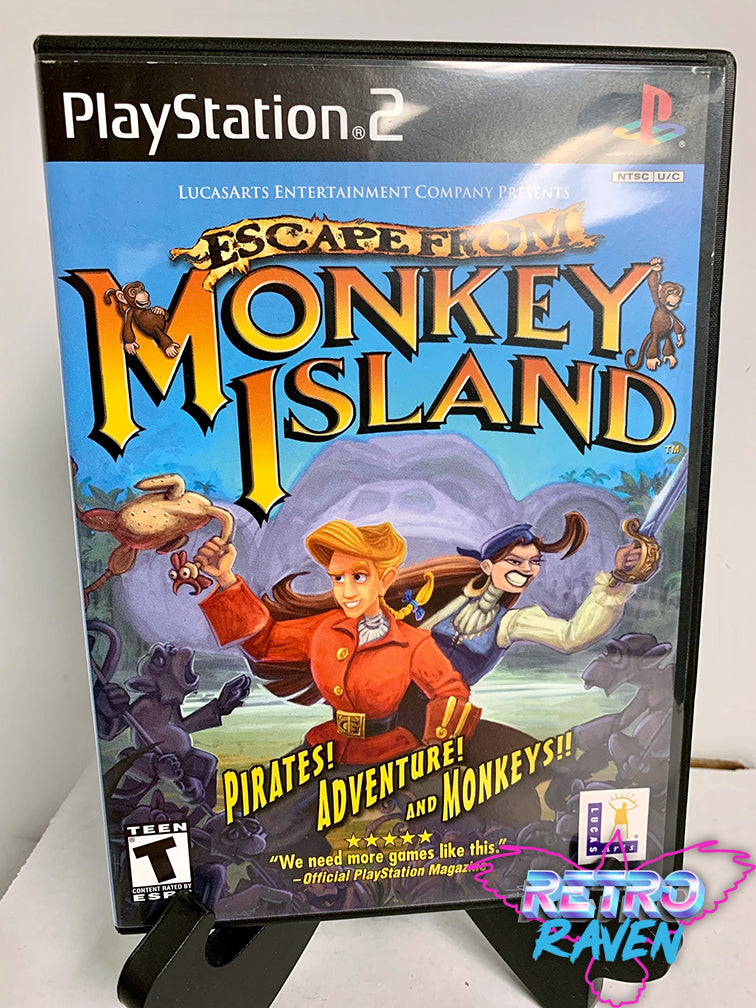 Escape from Monkey Island  Fuga da Ilha dos Macacos para Playstation 2  (2001)