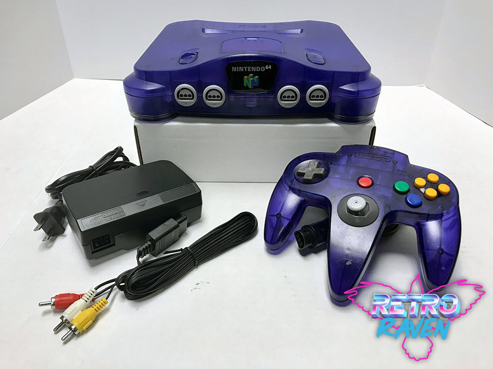 Væk tjene udsultet Grape Purple Nintendo 64 Console – Retro Raven Games