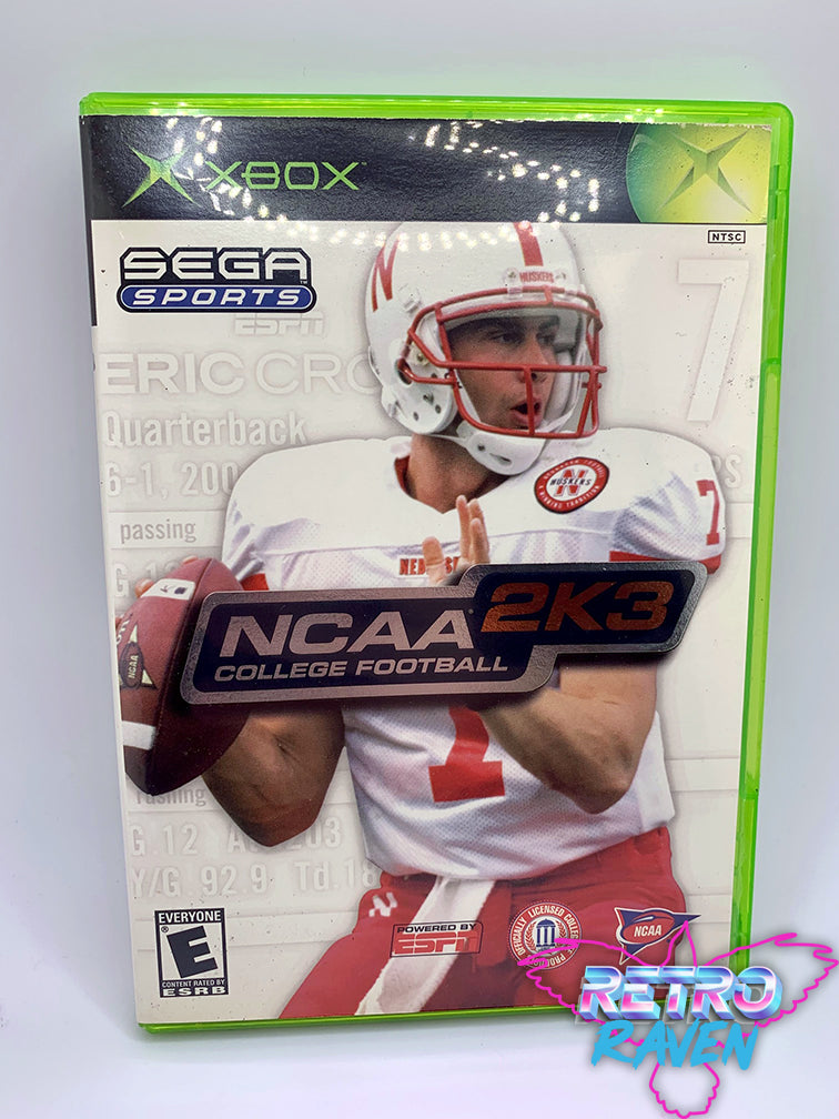 NCAA College Football 2K3 Microsoft XBOX SEGA Sports Visual