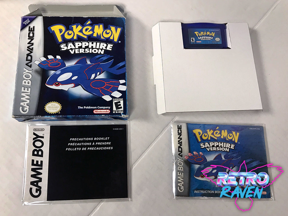 Pokemon Sapphire Version - Game Boy Advance, Nintendo