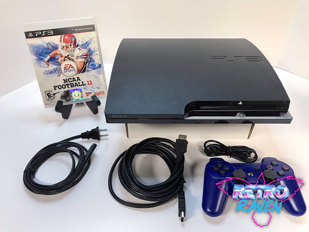 PlayStation 3 Slim Console Black – Retro
