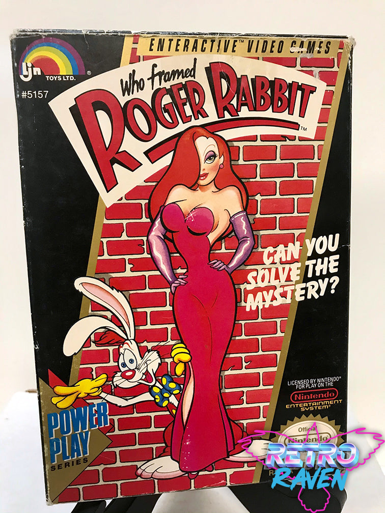 Who Framed Roger Rabbit Nintendo Nes Complete Retro Raven Games 6085