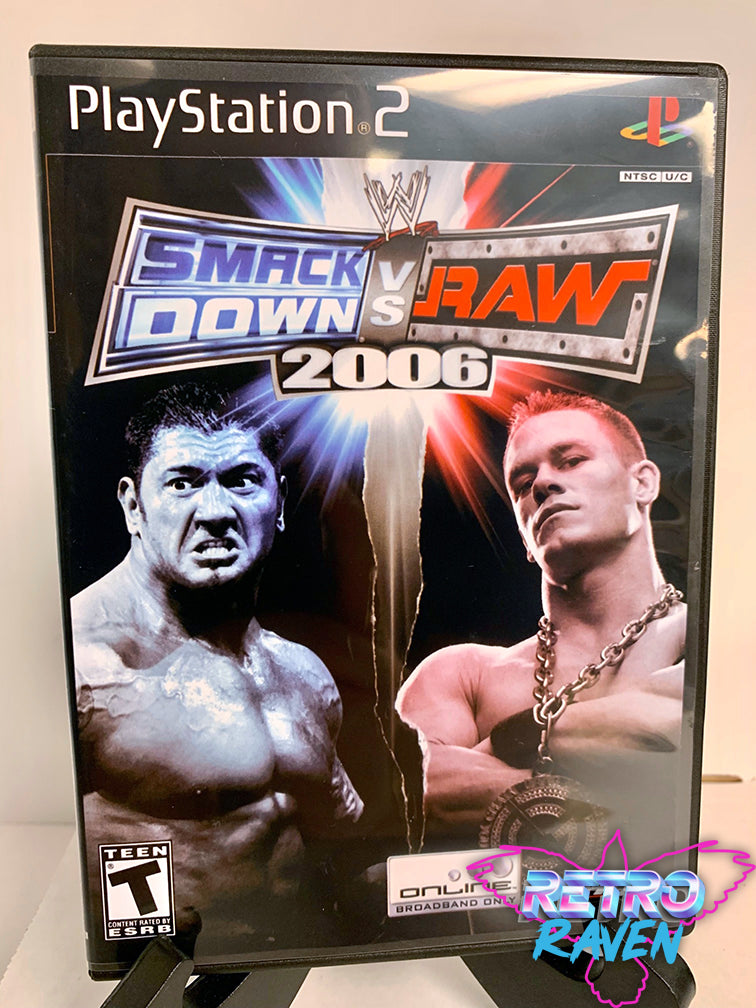 JOGO PS2 SMACKDOWN VS RAW 2006 - USADO