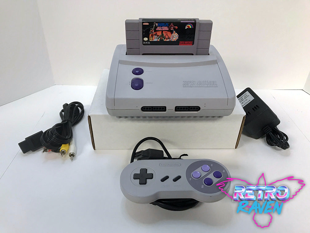 Super Nintendo Console (SNES System)