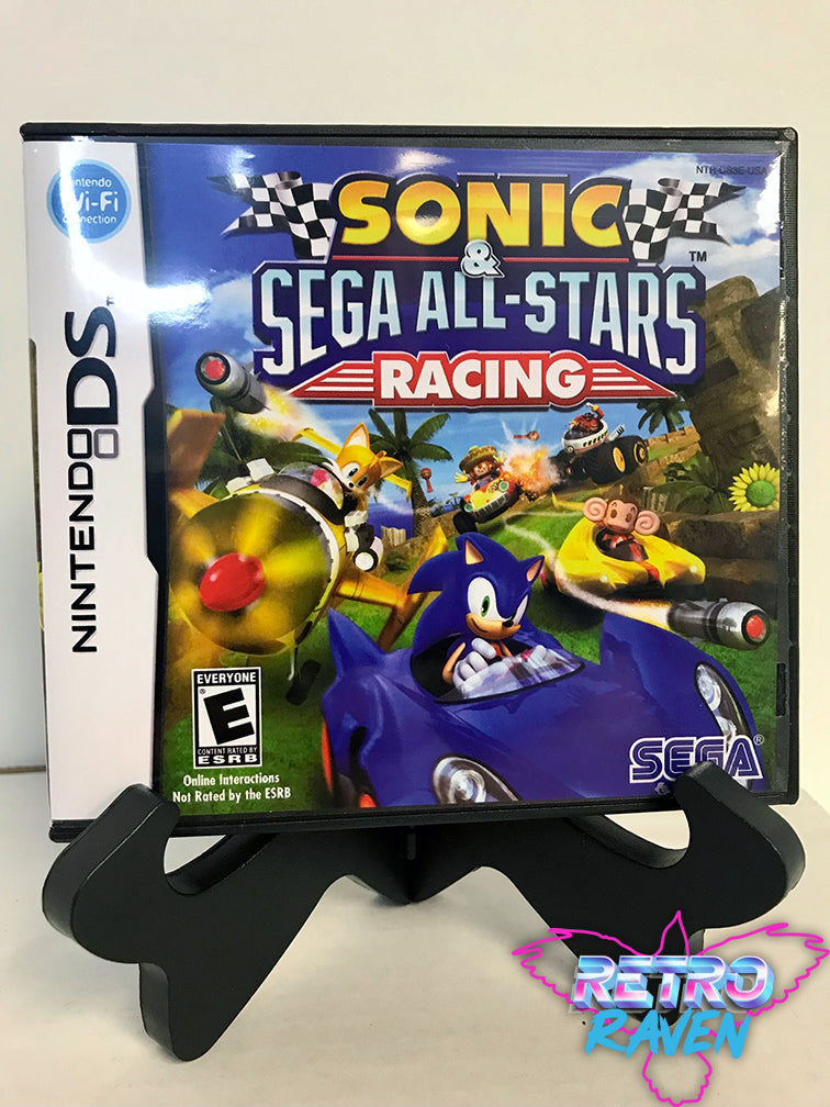 2 GAME LOT / SEGA NINTENDO DS SONIC CLASSIC COLLECTION / ALL-STARS RACING /  USED