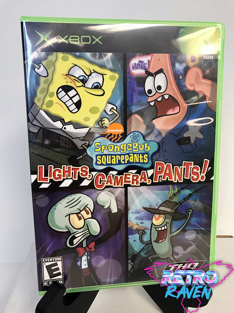 SpongeBob SquarePants Lights, Camera, Pants! Original Xbox Retro