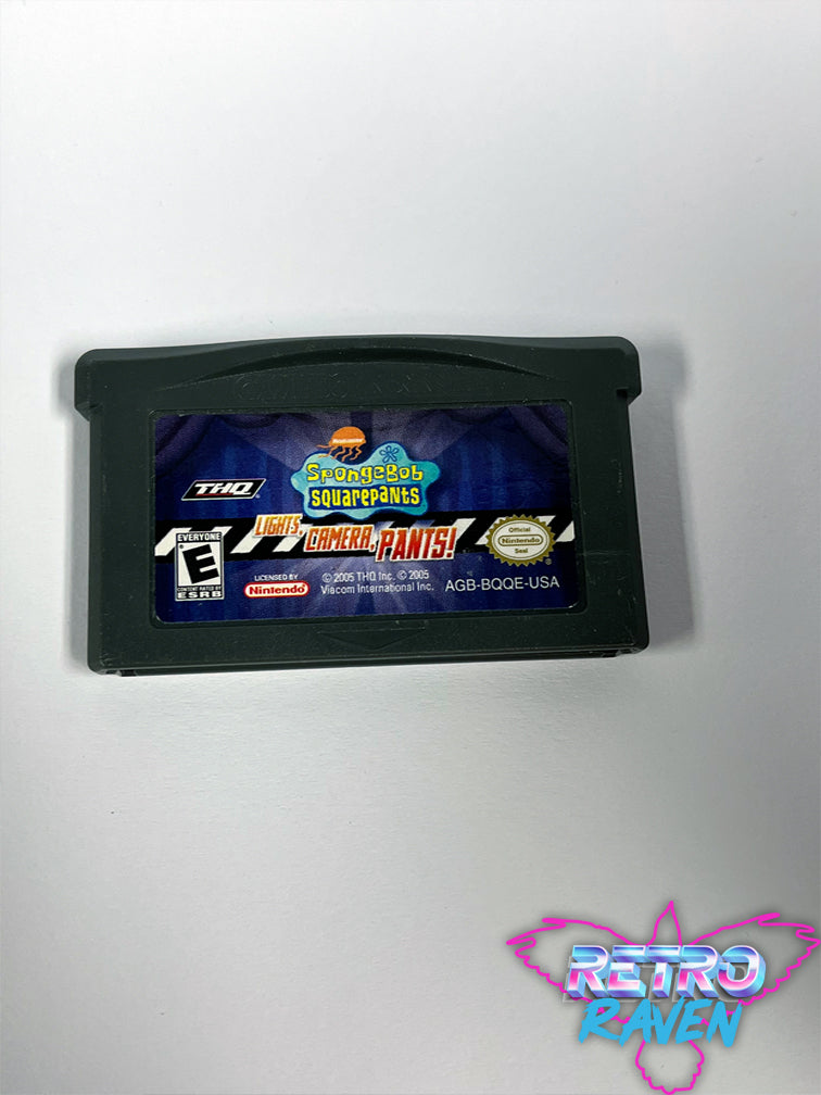 SpongeBob SquarePants: Lights, Camera, Pants! Game Boy Advance