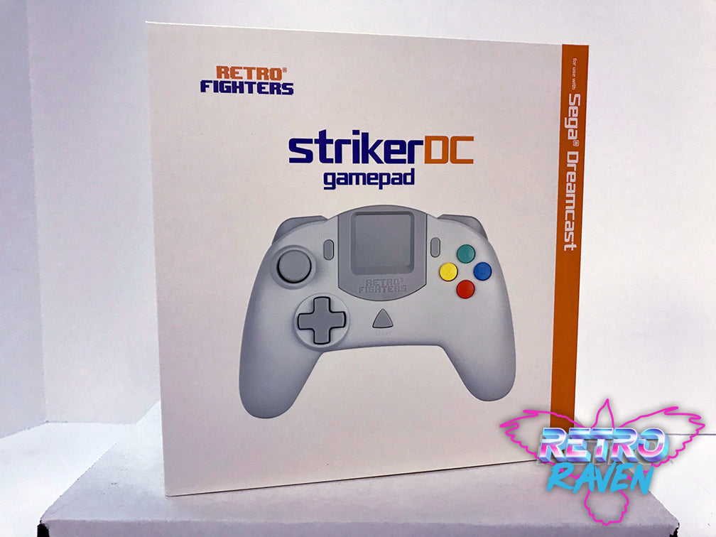 Strikerdc White Dreamcast Controller [Retrofighter]: Sega Dreamcast