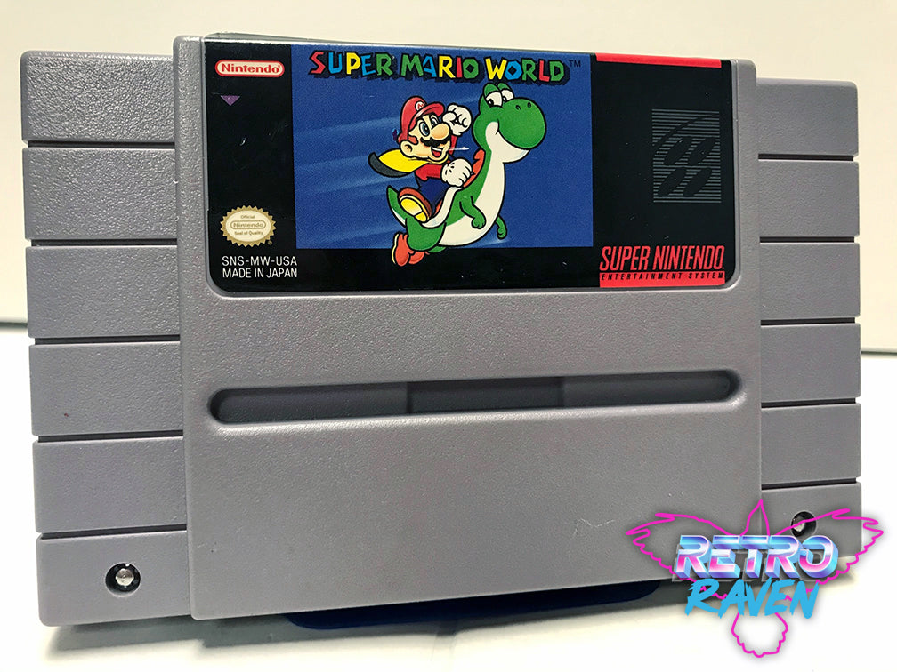 Super Nintendo in Gray SNES with Super outlet Mario World