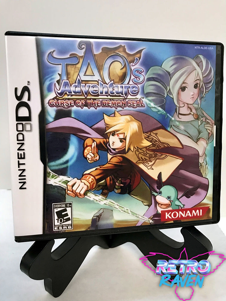 Tao's Adventure Curse of the Demon Seal Nintendo DS Retro Raven Games