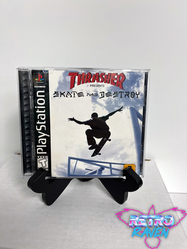 The Best Skateboarding Game for Playstation 1! THRASHER: Skate