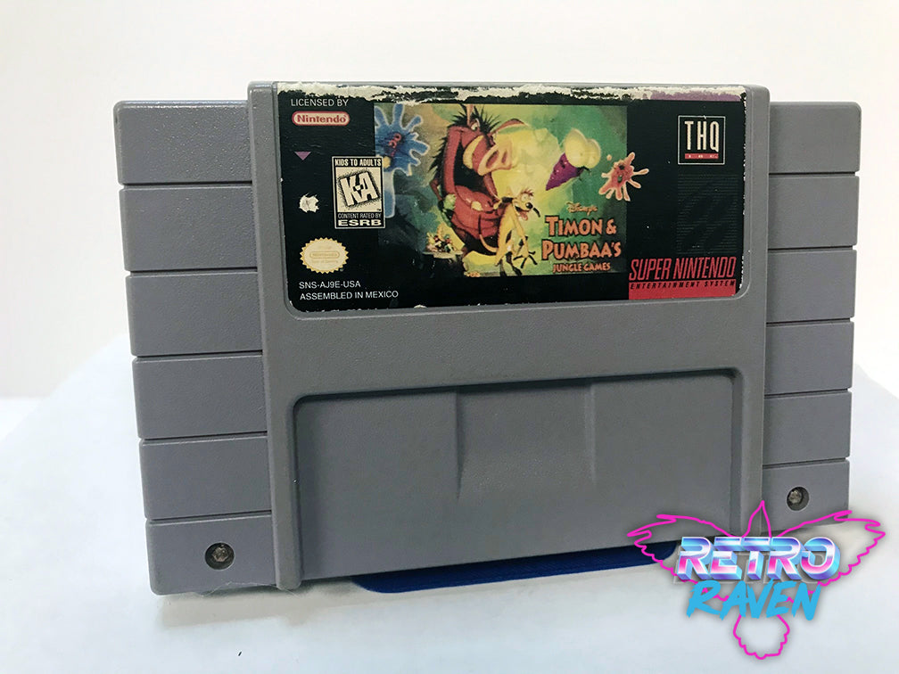 Timon & Pumbaa's Jungle Games [USA] - Super Nintendo (SNES) rom download