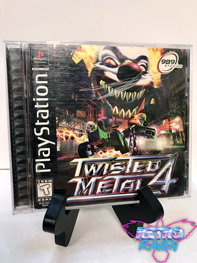Twisted Metal 4 Greatest Hits Sony Playstation 1 PS1 MINT condition  COMPLETE! 711719456025
