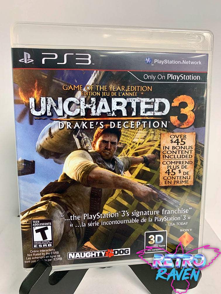 Uncharted 3 Game of The years Ps3 Psn Midia Digital - MSQ Games