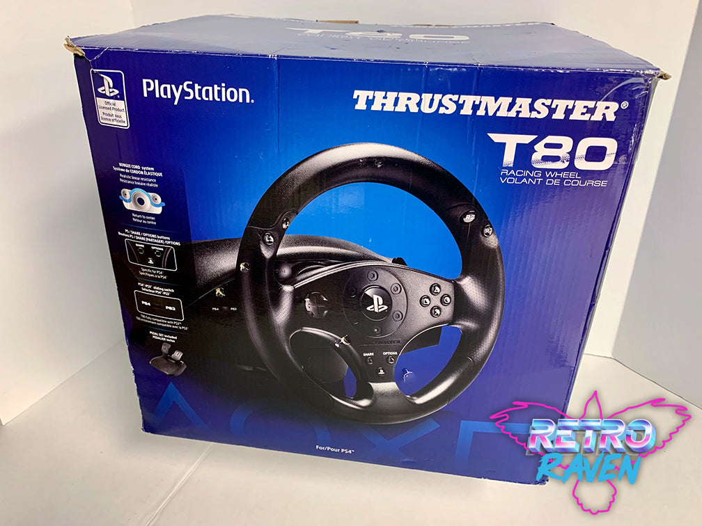 Thrustmaster T80 Racing Wheel for Playstation 4 – Retro Raven