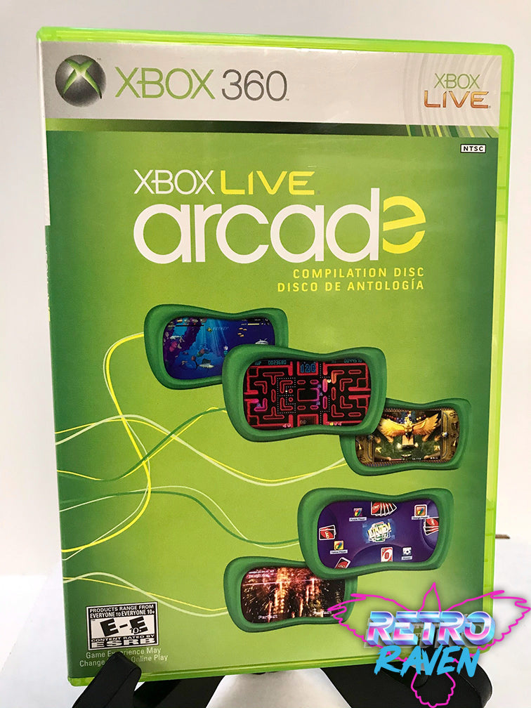 Xbox Arcade Disc - Xbox 360 – Retro Raven Games