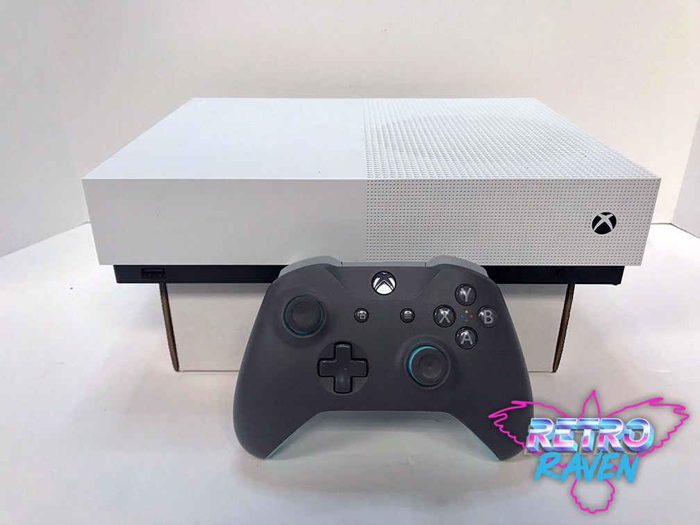 Xbox One S Console (Digital Only) White – Retro Raven Games