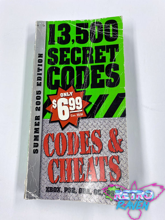13,500 Secret Codes - Summer 2005 Edition