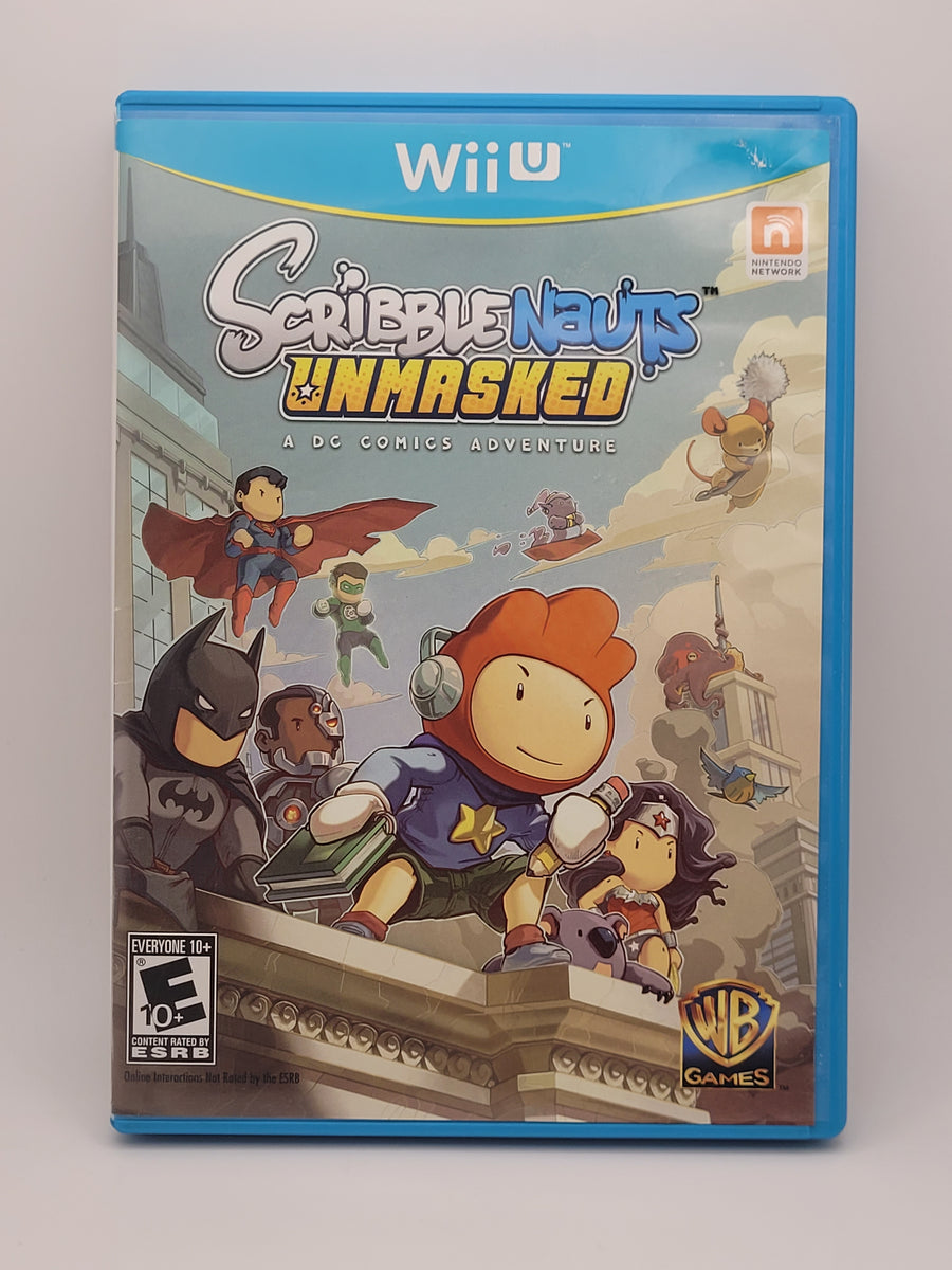 Scribblenauts Unmasked - Nintendo Wii U – Retro Raven Games