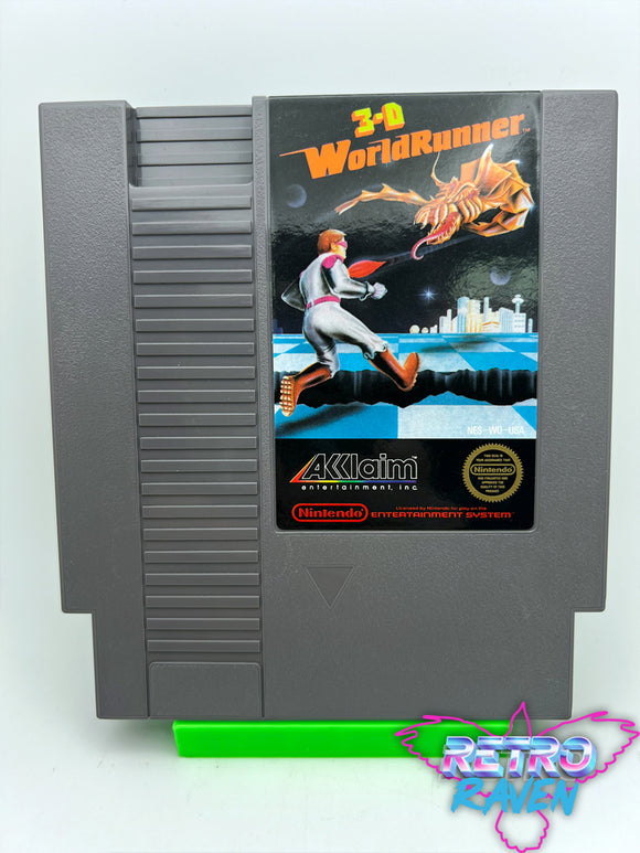 3-D WorldRunner - Nintendo NES