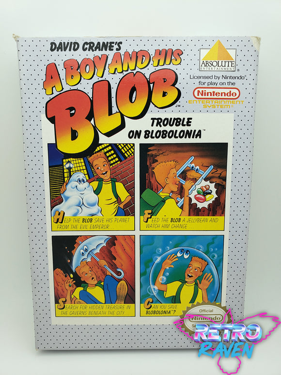 A Boy and His Blob: Trouble on Blobolonia Nintendo NES Complete