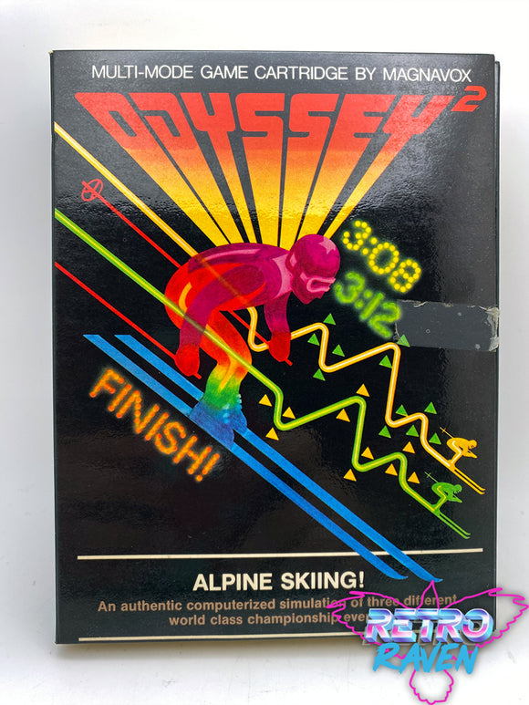 Alpine Skiing! - Magnavox Odyssey 2 - Complete