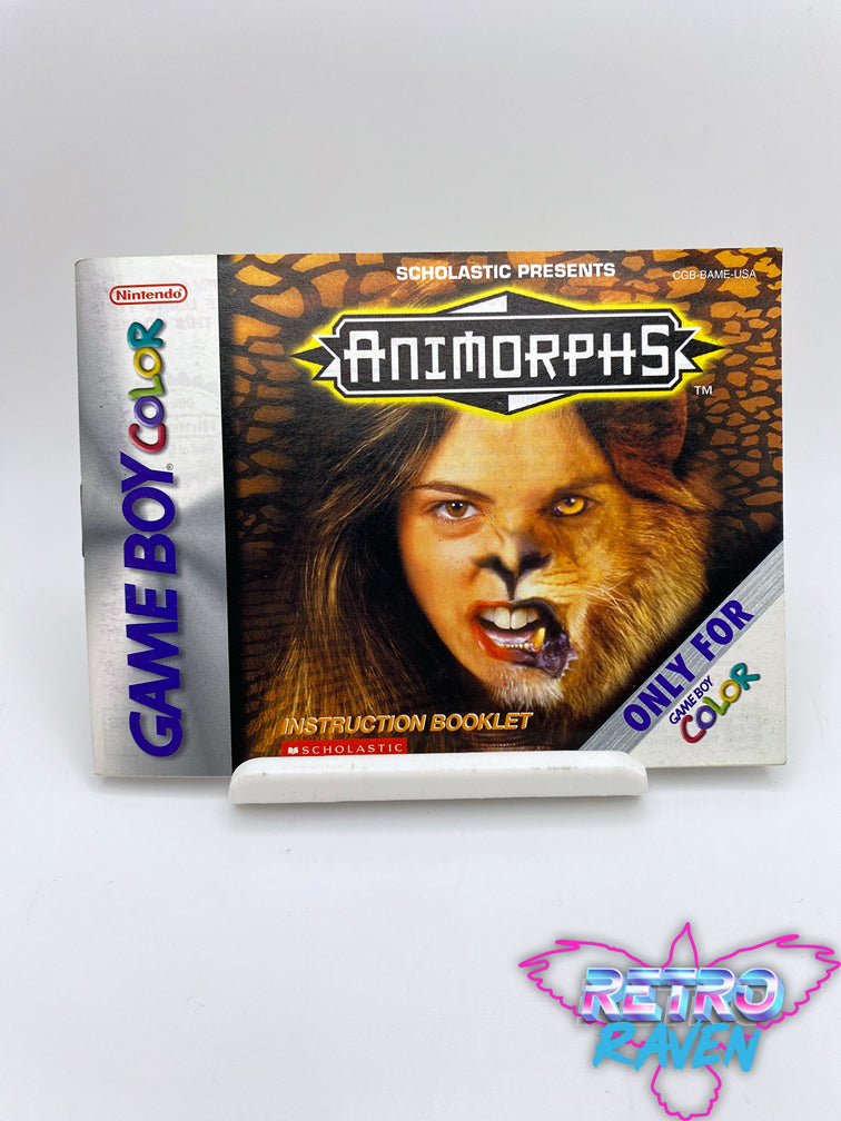 Animorphs - GBC Manuals – Retro Raven Games