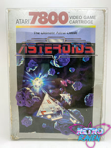 Asteroids - Atari 7800 [Complete]