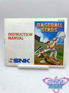 Baseball Stars - NES Manual