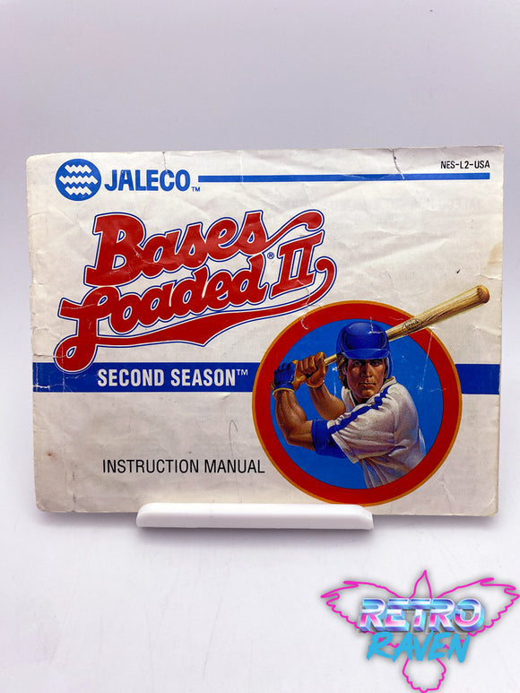 Bases Loaded II: Second Season - NES Manual