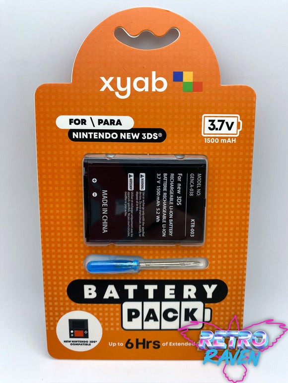 Rechargeable Battery Pack for New Nintendo 3DS