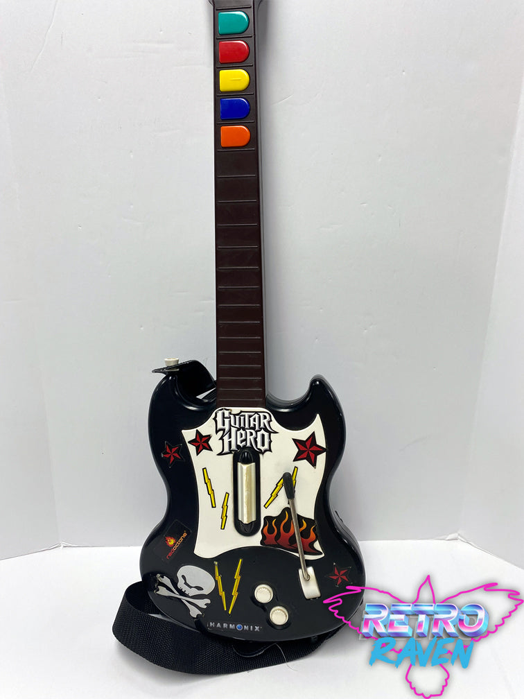 Guitar Hero PS2 – Pack complet en boîte – Autocollants scellés