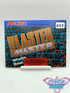 Blaster Master - NES Manual