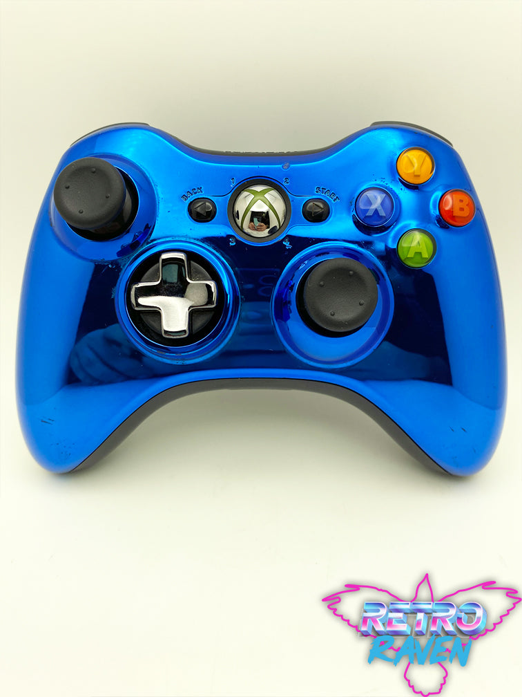 Controller Silver Box Xbox 360 Silver Chrome Controller