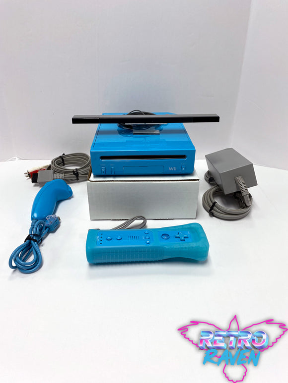 Blue Wii Console