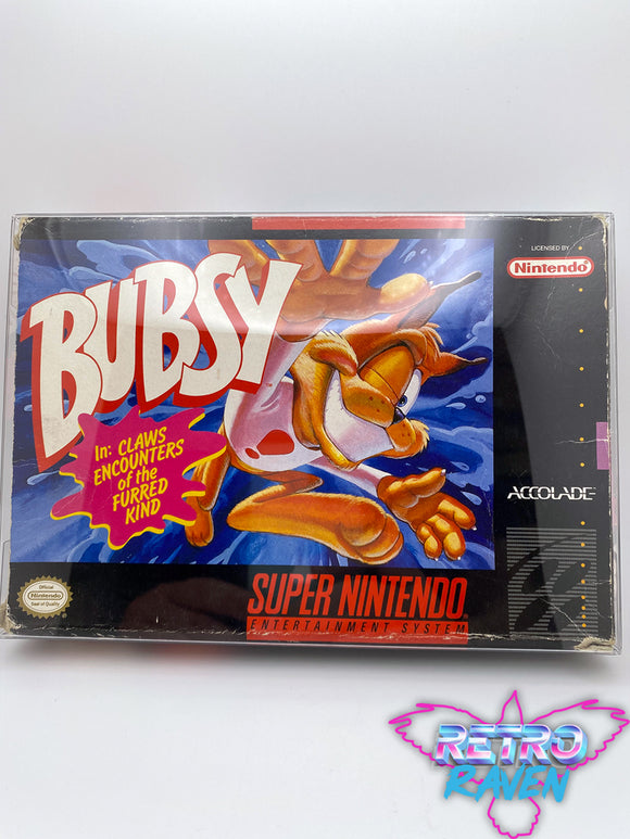 Bubsy in: Claws Encounters of the Furred Kind - Super Nintendo - Complete