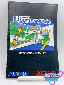 Bugs Bunny Rabbit Rampage - Super Nintendo Manual