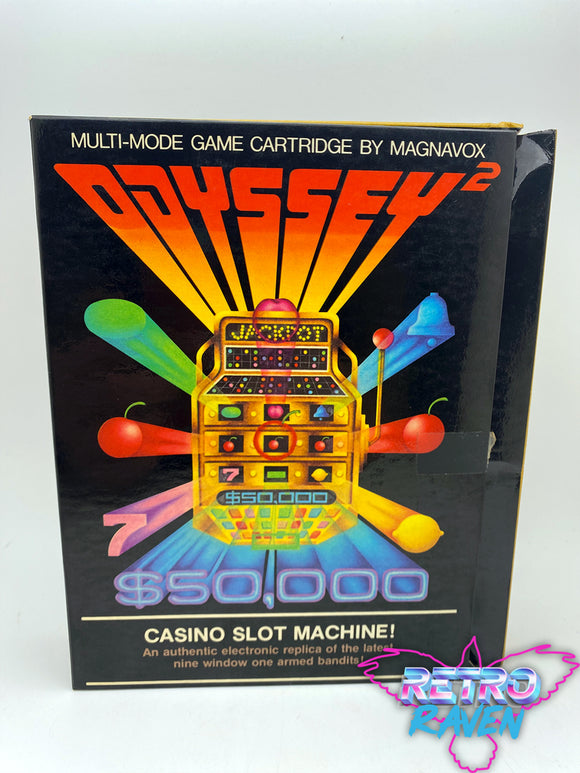 Casino Slot Machine - Magnavox Odyssey 2 - Complete