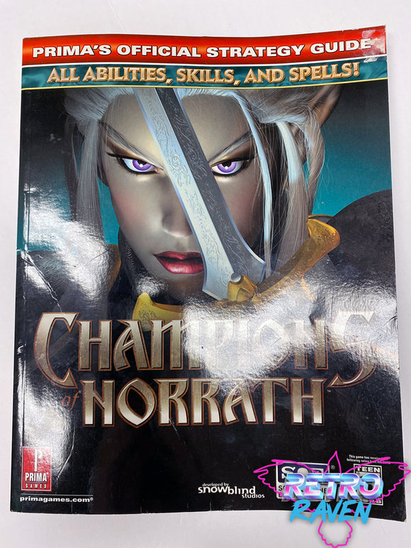 Champions Of Norrath [Prima] Strategy Guide