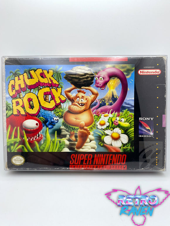 Chuck Rock - Super Nintendo - Complete