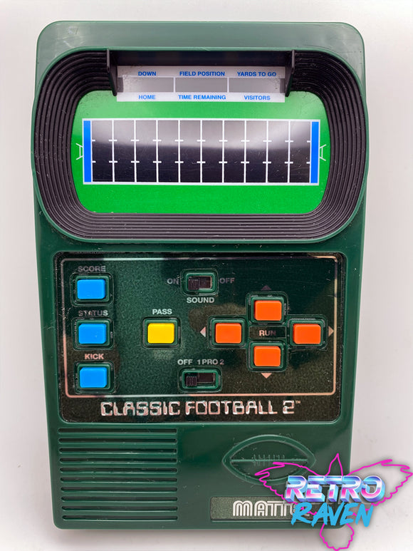 Mattel Electronics Classic Football 2 - Electronic Handheld