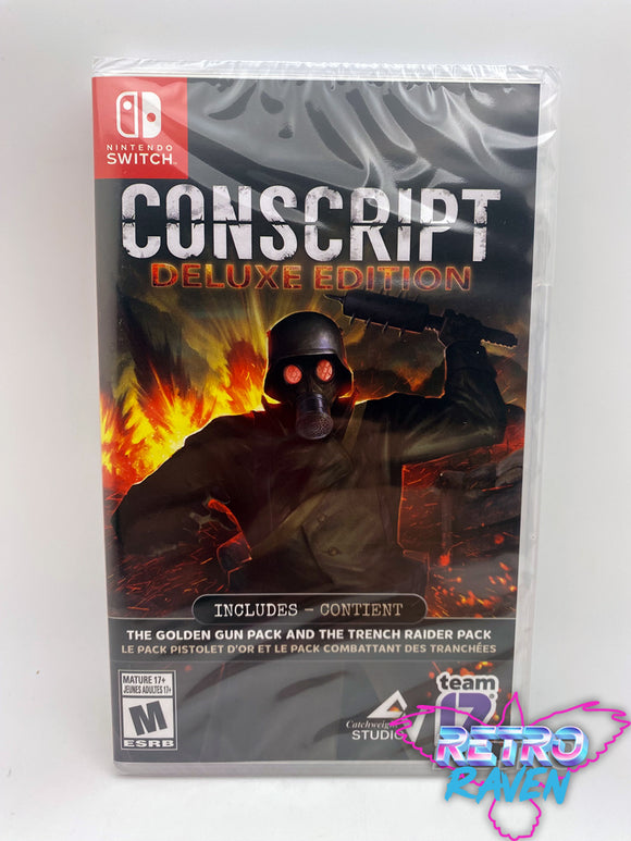 Conscript Gme Box CONSCRIPT - Deluxe Edition - Nintendo Switch – Retro Raven Games