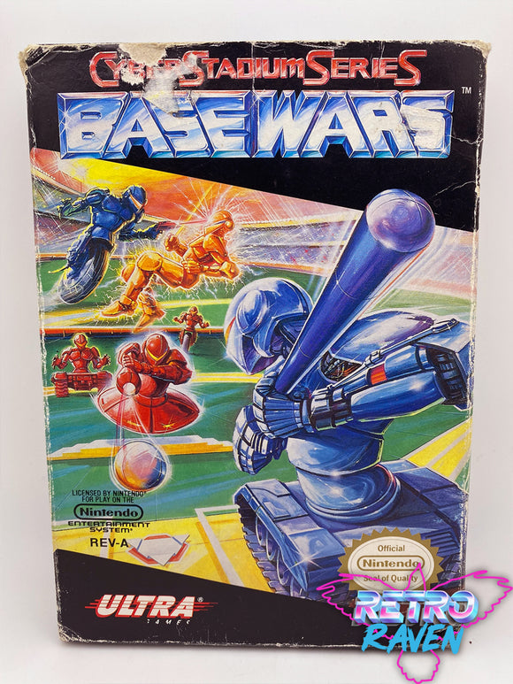 Base Wars - Cyber Stadium Series - Nintendo NES - Complete